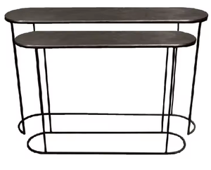 Mesa de centro decorativa de buena calidad y metal de aluminio martillado para sala de estar decoración interior y exterior mesa de centro - Product Image 3