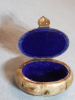 Boîte de rangement de bijoux en os incrusté, artisanat indien de luxe, Natural Creations Inc, design artisanal authentique, poli, naturel