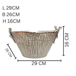 Seau à glace en métal poli personnalisable, refroidisseur de vin et de champagne brillant pour bar, support de boissons pour table de fête, brillant, pour divertissements à domicile - Product Image 5