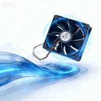 Boîtier PC pour usage domestique, ventilateur de refroidissement ARGB 120 mm avec dissipateur thermique en cuivre et aluminium, faible bruit 25 dBA et 7000 tr/min pour des performances optimales