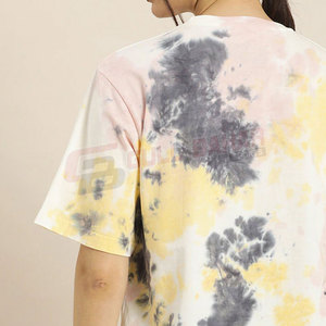 เสื้อยืดคอกลมแขนสั้นผู้หญิงผ้าคอตตอนทรงหลวมใส่สบายระบายอากาศได้ดีใส่ได้ทุกวันสำหรับฤดูร้อน - Product Image 6