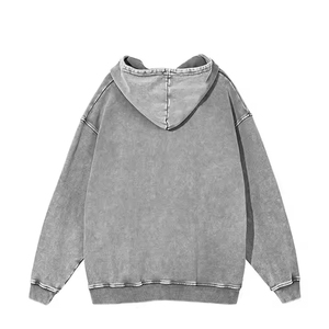 เสื้อฮู้ดดี้ผ้าฟลีซเนื้อนุ่ม ระบายอากาศได้ดี น้ำหนัก 550 กรัม ผ้าฝ้าย 100% คุณภาพเยี่ยม ปี 2025 ลวดลายพิมพ์ DTG ติดทนนาน รับสกรีนโลโก้ตามสั่ง สำหรับฤดูหนาว - Product Image 6