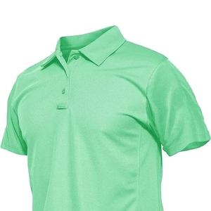Nuevo precio de fábrica, superventas de alta calidad, 100%, Polo de algodón orgánico, venta al por mayor, camisetas de polo de golf de manga corta para hombres - Product Image 5