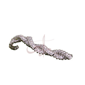 Bracelet autonome torsadé en argent poli, essentiel pour la superposition - Product Image 3