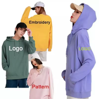 Hoodie Pria Musim Dingin 2025, Grosir, Custom Printing Logo, Kualitas Tinggi, Olahraga Gym, 100% Katun Tech Fleece, Full Zip, Bernapas