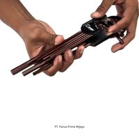 Set kunci Hex ekstra panjang metrik 9pcs, alat kunci pas Allen baja S2 untuk penggunaan mesin otomotif & Industri