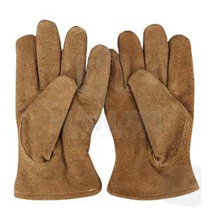 Guantes de soldadura resistentes al calor de alta resistencia con palma reforzada para uso industrial y de fabricación de metal - Product Image 4