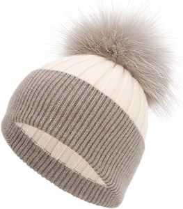 Gorro de punto elegante, gorro de lana suave, aspecto moderno, ajuste cómodo para hombres y mujeres - Product Image 1