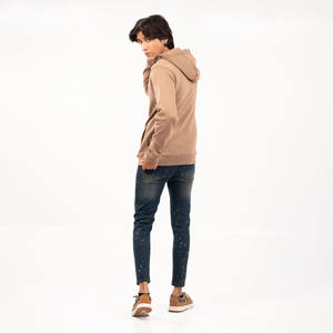 Sudadera con capucha de gran tamaño de manga larga de algodón personalizada OEM de gran oferta para hombres - Product Image 3