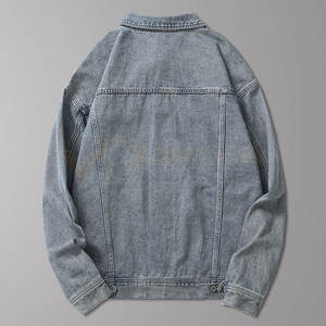 Veste en jean pour homme, service OEM, prix de gros, veste en jean pour homme 100% coton, veste en jean pour homme, best-seller - Product Image 3