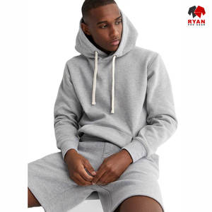 Sudadera con Capucha para Hombre Ryan Pro Gear con Logotipo Personalizado en la Parte Delantera, 100% Algodón, Tejido de Felpa, Transpirable, Informal, para Invierno - Product Image 4