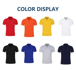 Polos de punto casuales de alta calidad para hombre, logotipo personalizable, corte ajustado, ropa de golf transpirable - Product Image 4