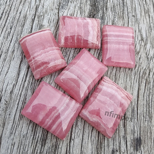 พลอยโรโซไซต์ทรงสี่เหลี่ยมผืนผ้าสีชมพูตามสั่งขนาด AAA + - Product Image 1