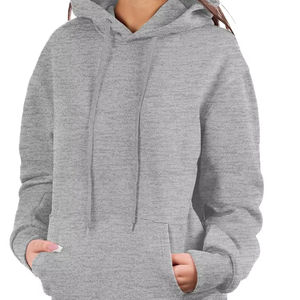 Sudaderas con capucha Impresión de soplo personalizada de alta calidad 500gsm Espacios en blanco ponderados tachonado Muestra gratis Polo de bambú Sudadera con capucha - Product Image 1