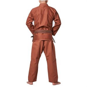 Jiu jitsu kimonokimono de jiu jitsu uniforme de karaté de couleur unie nouveau vêtement d'arts martiaux du fabricant professionnel - Product Image 3