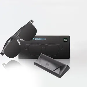 Grosir Kacamata Audio Panggilan Hands-Free Bluetooth Nirkabel Olahraga Luar Ruangan Kacamata Terpolarisasi untuk Pria
