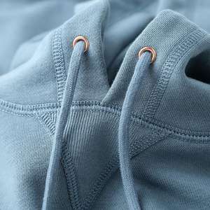 Sudadera con Capucha Personalizada de 400G, Tela de Lana, Gruesa, Color Sólido, Estilo Americano Informal, Trajes Deportivos para Hombre, Alta Calidad - Product Image 2