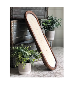 Bougie en bois bol à pâte fait à la main brillant poli bois couleur naturelle bougie bol à pâte pour la décoration de la maison - Product Image 5