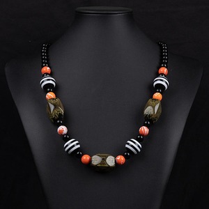 สร้อยคอแฟชั่นอินเดียพรีเมียมแบบใหม่ล่าสุด สร้อยคอเชือกคลาสสิกประดับลูกปัดสำหรับผู้หญิง สร้อยคอแฟชั่นประดับลูกปัดสำหรับงานปาร์ตี้ - Product Image 5