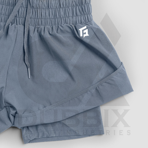 Ladies Plain Short 100% Cotton Personalizable Logo Sticker Color Pattern Design Pantalones cortos de mujer - Product Image 5