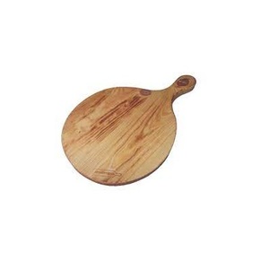 Tabla de cortar de mesa con recorte festivo de diseño moderno, artículos de cocina de forma redondeada de madera Natural, tamaño perfecto para cocina moderna - Product Image 4