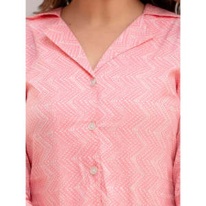 Conjunto Deportivo Corto de Manga 3/4 Color Rosa Flamenco para Mujer (XS) - Product Image 6