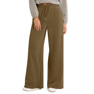 Meilleurs vêtements de sport élégants et respirants, nouvellement arrivés, meilleures ventes, écologiques, sûrs et durables, pantalons de survêtement évasés pour femmes - Product Image 1