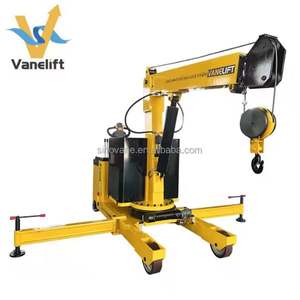 Ascenseur de sol hydraulique télescopique manuel petit électrique rotation vente Mini grue Machine - Product Image 2