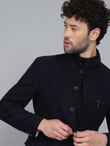 Unique Design <b>Black</b> <b>Mens</b> <b>Casual</b> <b>Blazer</b> Versatile Style Jacket For Smart <b>Casual</b> Occasions Available At Wholesale Price - Product Image 4