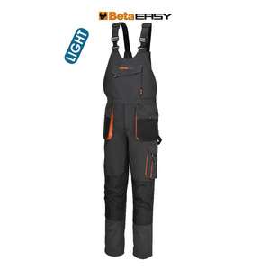 BETA Peto de trabajo ligero con tirantes y tirantes Ropa DE TRABAJO gris - Product Image 2