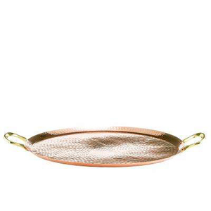 Bols de service en acier inoxydable avec plateau de forme ovale pour la maison et l'hôtel Plateaux de service pour aliments et boissons - Product Image 6