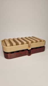 2025 plateau à savon en bois fabriqué à la main support de barre de savon Portable et Durable pour vanité de salle de bain et rangement de comptoir - Product Image 5