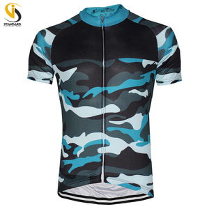 Maillot de cyclisme sans couture à fermeture éclair unisexe sur mesure Protection solaire professionnelle vêtements de sport imprimés légers pour cavalier - Product Image 4
