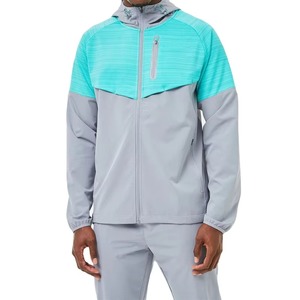 Best Design Custom Printed Casual Winter Windbreaker Jacket Plus Size Waterproof Knitted Cotton Sublimation Zipper Wholesale - Product Image 1