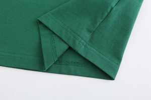 เสื้อยืดผู้ชายสไตล์ทันสมัยไม่มีชื่อ380กรัมโพลีเอสเตอร์/ คอระบายอากาศลำลองคอกลมพอดีตัวแขนสั้นว่างเปล่า - Product Image 5