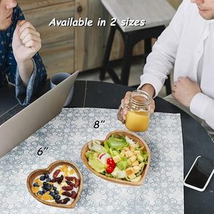 HF Crafts Frutero de madera natural Hecho a mano Eco-Consciente Desayuno Tazón para servir Precio al por mayor de frutas frescas - Product Image 1