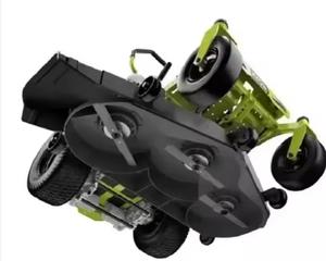 Version 24V de haute qualité, 48 volts, sans balais, 54 pouces. Tondeuse à gazon électrique à batterie 115 Ah à rayon de braquage nul - Product Image 1