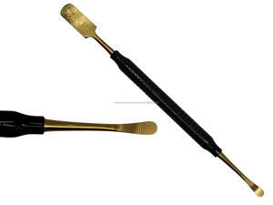 Élévateur périostal manuel ergonomique double extrémité de qualité supérieure, en acier inoxydable noir et or avec revêtement plasma, instrument chirurgical dentaire - Product Image 6