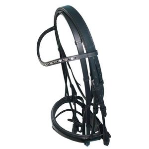 Brida de cuero anatómica de calidad superior Accesorio de Carreras de Caballos de estilo occidental Logotipo personalizado Durable Mejor precio Rub International - Product Image 3