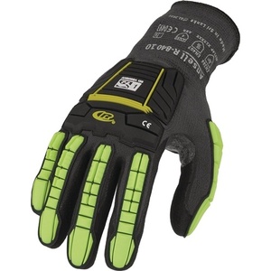 Gants de protection Ringers R840 Taille 10 Noir/Vert EN 388 EN ISO 21420:2020 EN 407 PPE II ANSELL - Lot de 4 Gants de jardinage - Product Image 1