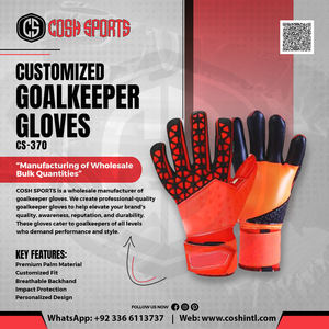 Unisex Professional Negative Cut Soccer Goalkeeper <b>Gloves</b> with Purple Latex 3D Black <b>Silicone</b> Injected Backhand Punch Zone - Product Image 6