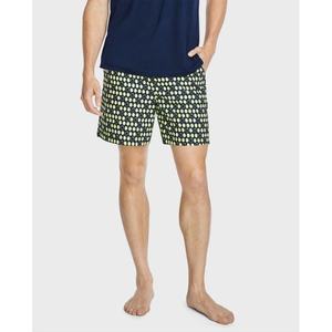 <b>PJ</b> Place <b>Men's</b> Christmas Print Poplin Pajama <b>Shorts</b> Comfortable Soft Cotton Terry Blue for Home Use Winter - Product Image 3