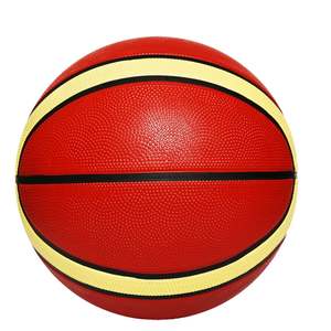 High Grip Sticky Promotional Rubber <b>Basketball</b> Ball with Durable Outer Surface, Custom Print, and <b>Size</b> 7 for Advertising - Product Image 3