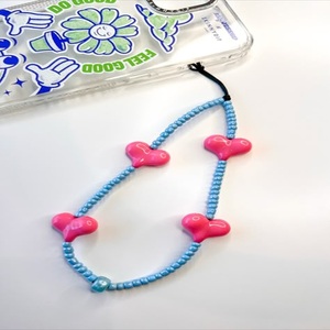 Handmade Stylish Plant Style Ethnic Chain Durable Seed Beads Phone Strap with Custom Name Handmade <b>Pottery</b> & <b>Enamel</b> - Product Image 6