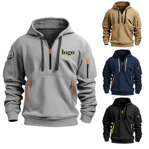 Vente chaude 100% coton hommes Hoodies dans différentes couleurs et conceptions Fresh Arrival-OEM Fabricant - Product Image 5