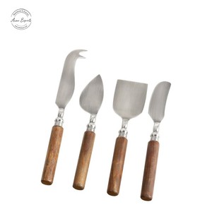 Elegante juego de cuchillos para queso con mangos de lunares, cuchillas duraderas de acero inoxidable para cortar y servir sin esfuerzo - Product Image 6