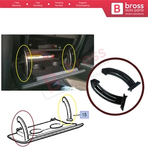 BDP1127 Holding <b>Bracket</b> Glove Box Mount Frame <b>Black</b> 5114275 for Astra G Zafira A - Product Image 5