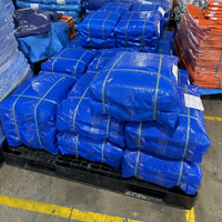 Bâche de sol en LDPE enduit, tissée, anti-UV, anti-ondes électromagnétiques, robuste et imperméable, fabriquée au Vietnam, plusieurs tailles et couleurs