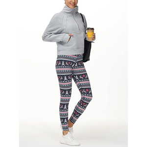 Sudaderas informales con hombros caídos para mujer, Tops de lana, jersey de gran tamaño, trajes de otoño, ropa de moda de invierno 2024 - Product Image 6