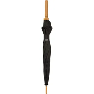 Ombrello Promozionale Sostenibile LENI in Bambù e RPET, Gadget Ecologico e Elegante - Product Image 3